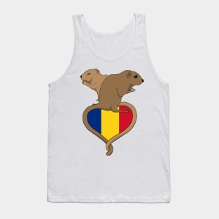 Gerbil Romania (light) Tank Top